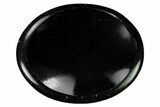 1.5" Polished Black Obsidian Worry Stones - Photo 2